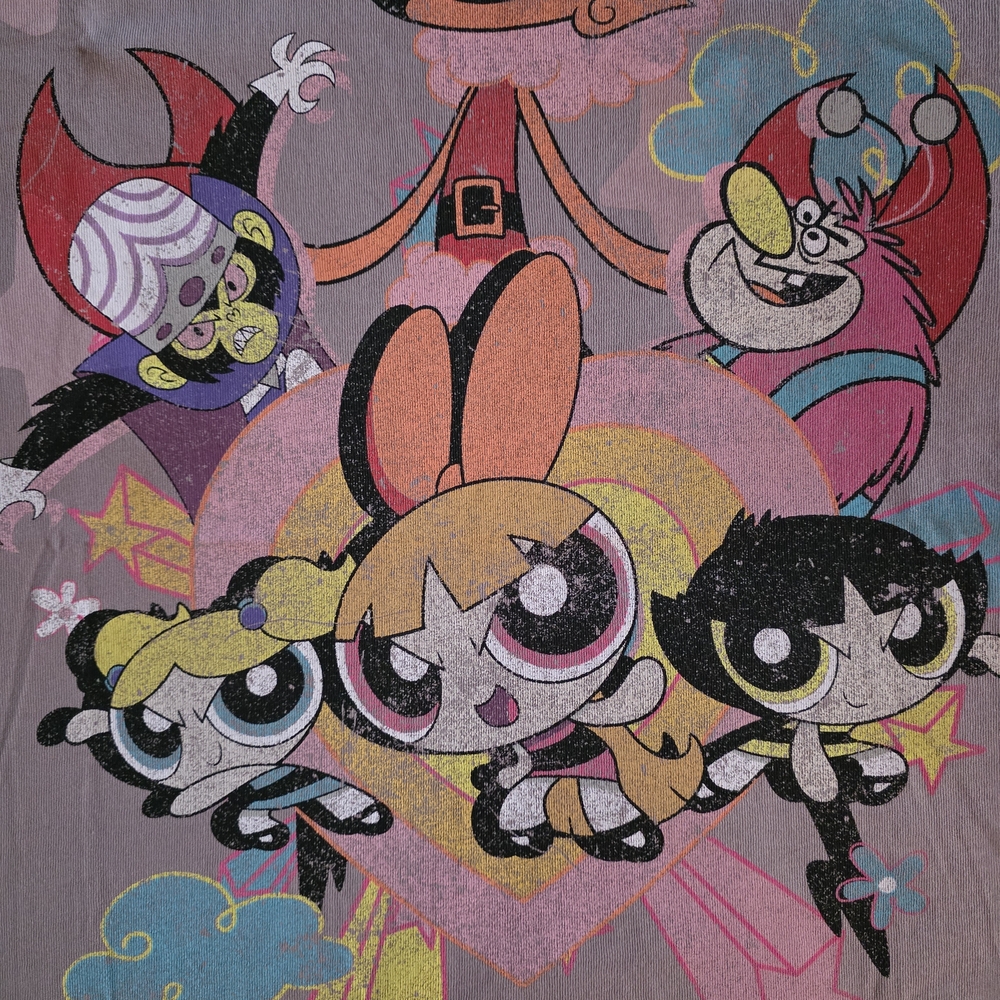 Civil Regime x Powerpuff Girls Collab Cartoon Graphic Short Sleeve Tee